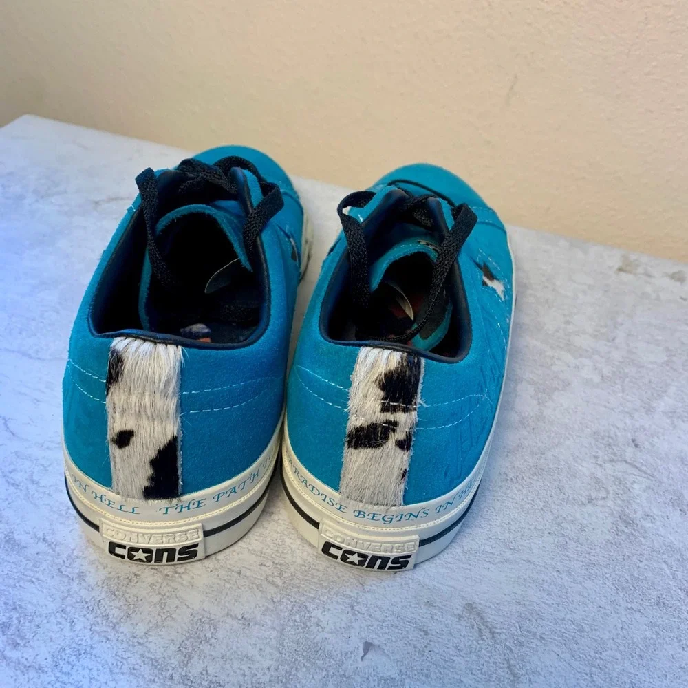 Converse One Star Pro‎ Sean Pablo Paradise Teal Suede Mens 9 Womens 10.5 173215C